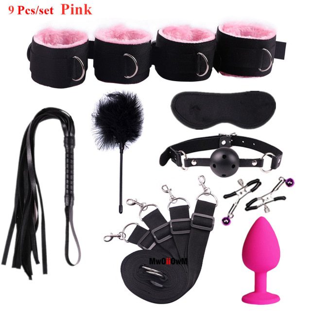 9 Pcs-set Pink